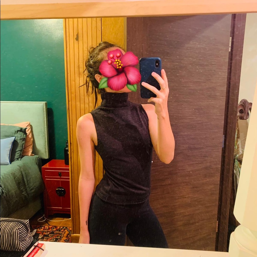 Vintage DKNY Wool Turtleneck Tank